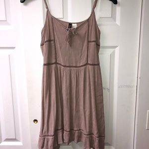 Dusty rose sundress